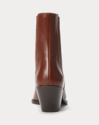 Leather Chelsea Western Boot