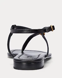 O-Ring Leather Sandal