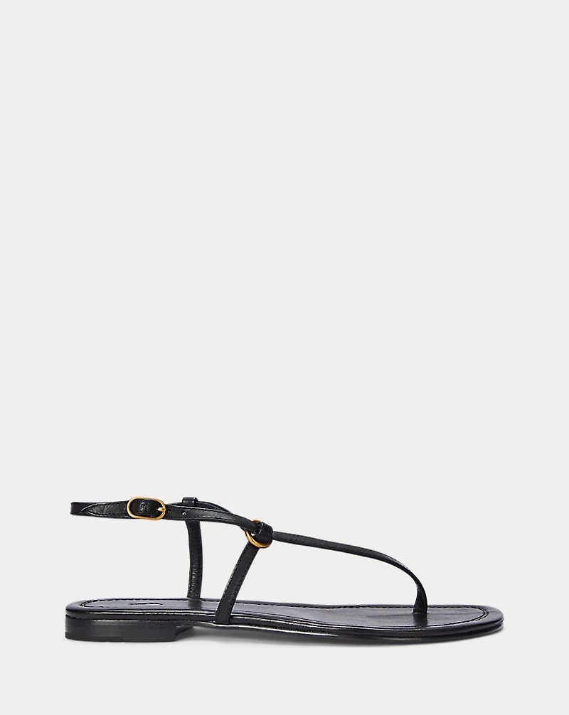 O-Ring Leather Sandal