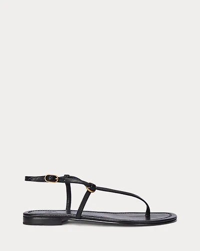 O-Ring Leather Sandal