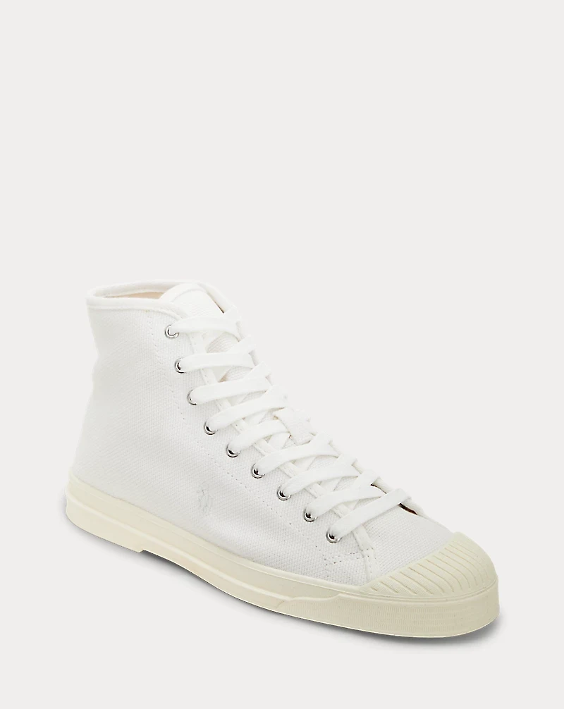 Canvas High-Top Sneaker