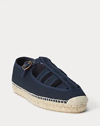 Cutout Canvas Espadrille