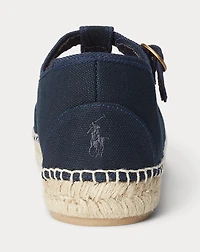 Cutout Canvas Espadrille