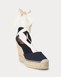 Canvas Wedge Espadrille