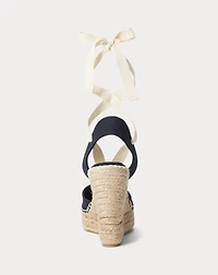 Canvas Wedge Espadrille