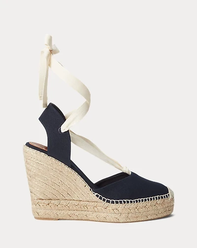 Canvas Wedge Espadrille