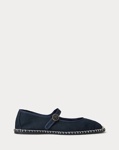 Canvas Mary Jane Espadrille