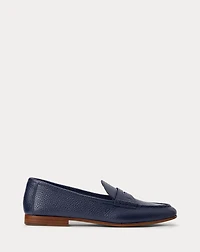 Pebbled Leather Penny Loafer