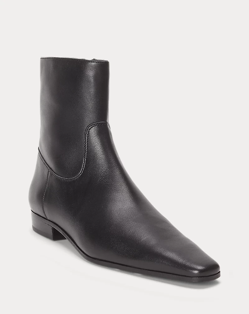 Calfskin Ankle Boot