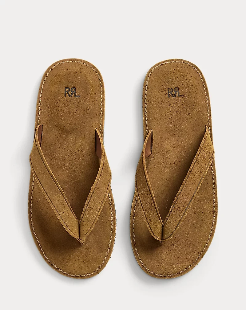 Roughout Suede Flip-Flop
