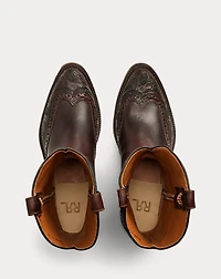 Plainview Hand-Tooled Leather Boot