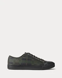 Check-Print Oilcloth Sneaker
