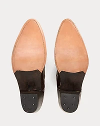Holly Plainview Star-Inlay Leather Boot