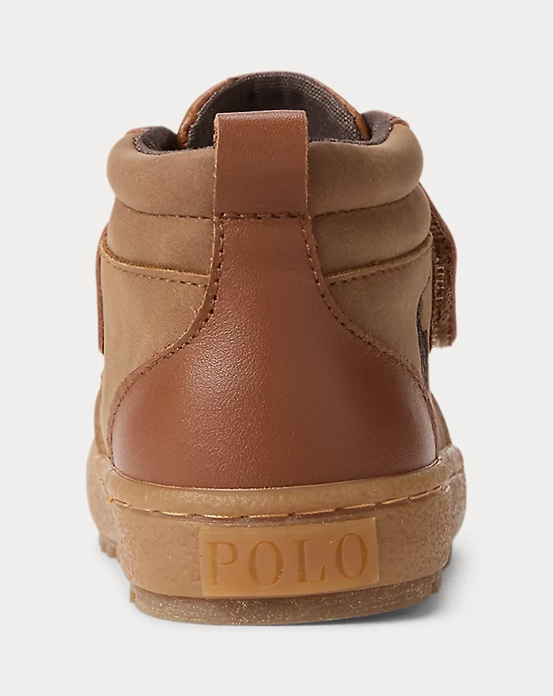 Camdyn Leather High-Top EZ Sneaker