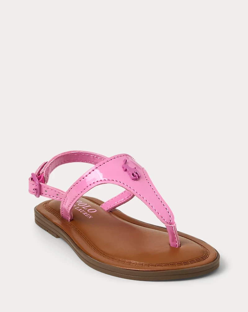Tierney IV Faux-Leather Sandal