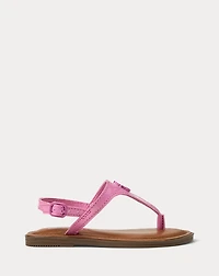 Tierney IV Faux-Leather Sandal