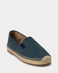 A-Line Cotton Canvas Espadrille