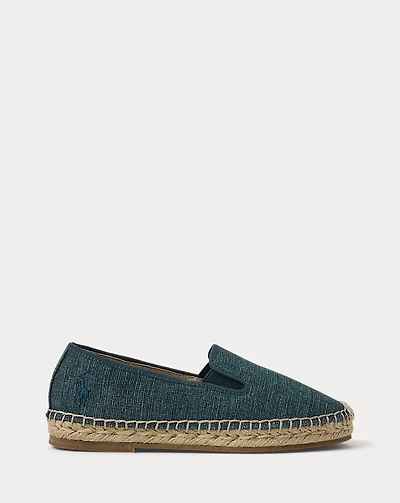 A-Line Cotton Canvas Espadrille