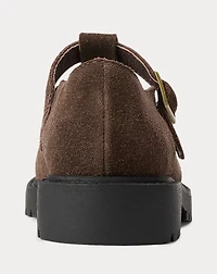 Wellsley T-Strap Suede Shoe