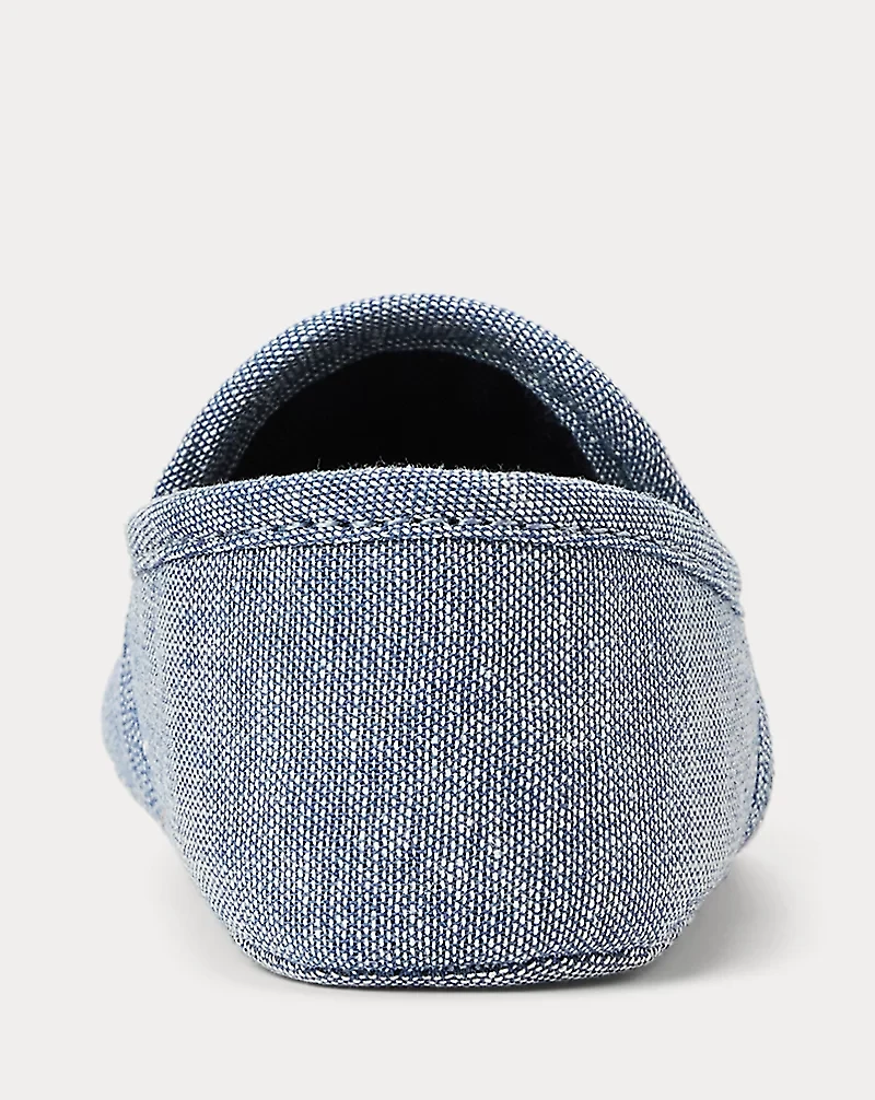Ralph’s Garage Cotton Denim Ash Slipper