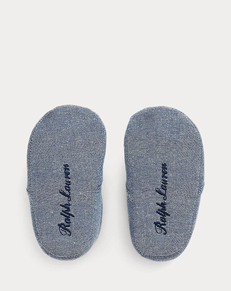 Ralph’s Garage Cotton Denim Ash Slipper