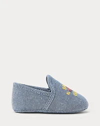 Ralph’s Garage Cotton Denim Ash Slipper