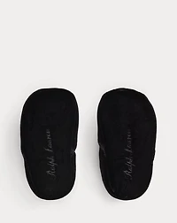 Ash Embroidered Velvet Slipper