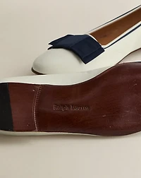 c. 2000 Leather Ballet Flats - Size 8B