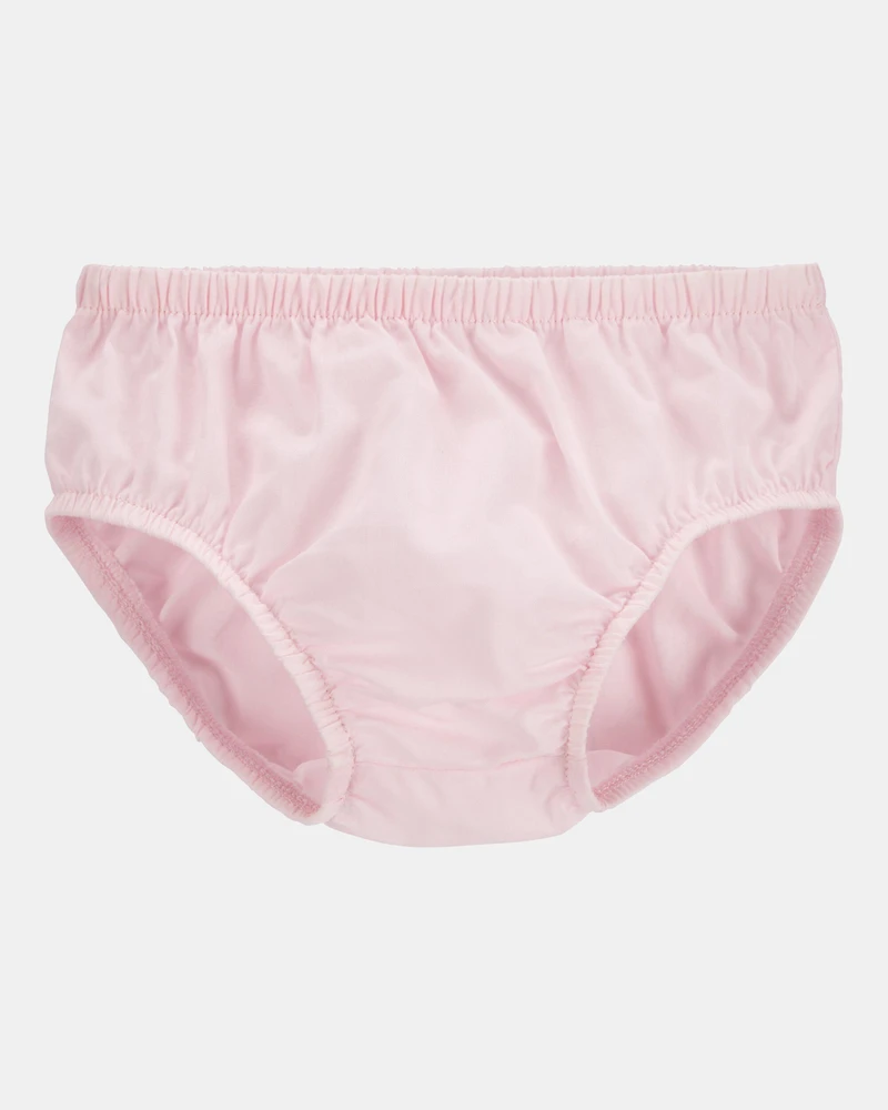 Baby Textured Babydoll Dress- Pink