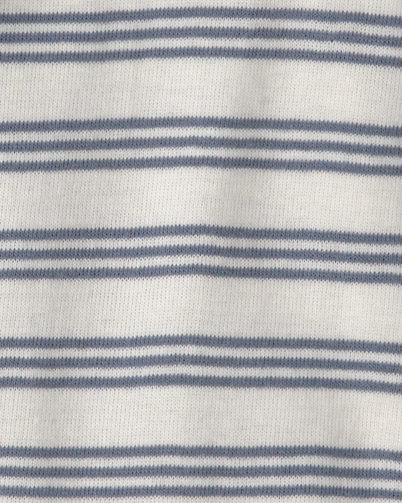 Baby 5-Piece Organic Cotton Bodysuits & Joggers in Sail Away Print