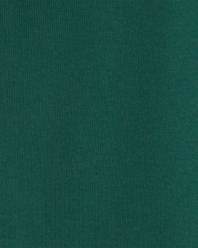 Baby Boy 3-Piece Varsity Cardigan, Bodysuit & Short Set - Green/Grey