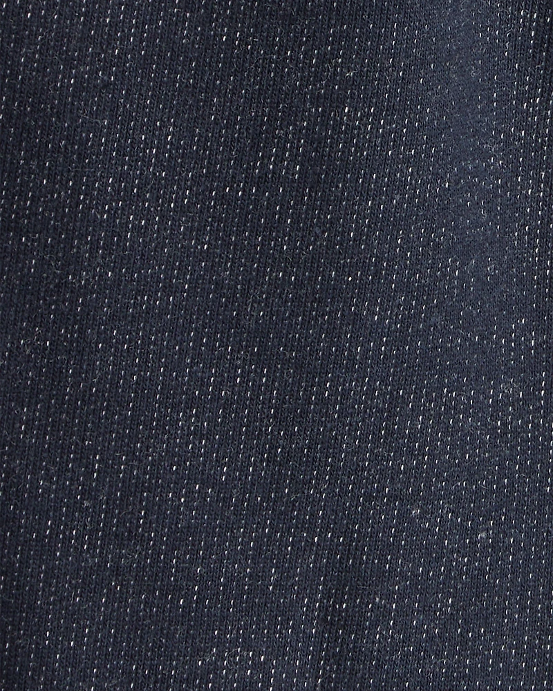 Baby Boy 3-Piece Cactus Fleece Zip-Up Jacket Outfit Set