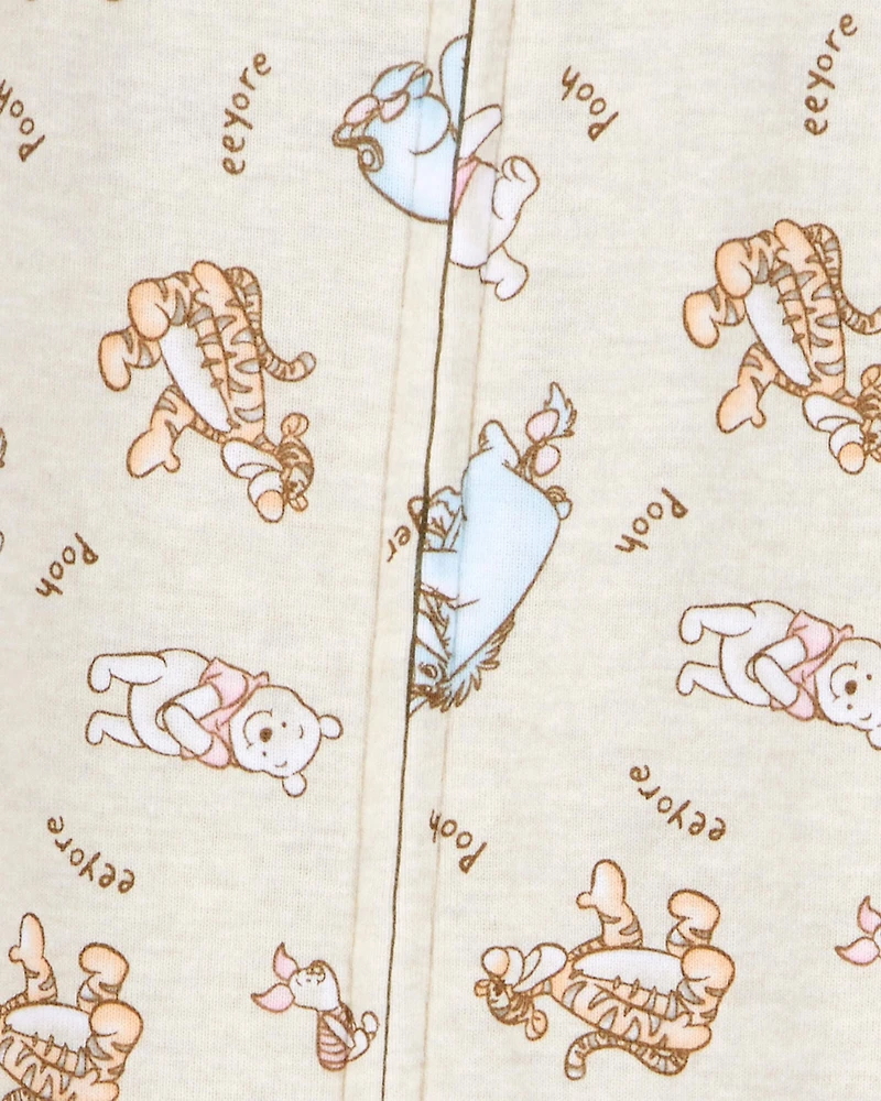 Baby Boy Winnie The Pooh Snug Fit Cotton Footie 1-Piece Pajamas