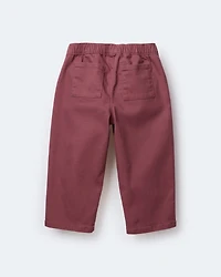 Toddler Barrel Pant - Burgundy