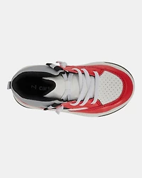 Toddler High-Top Sneakers - Red/White