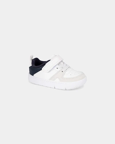 Baby Boy Every Step® First Walker Color Block Sneakers - Green/White/Tan