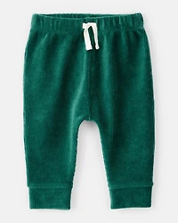 Baby Boy Holiday Print Long-Sleeve Sweater & Pant Set - White