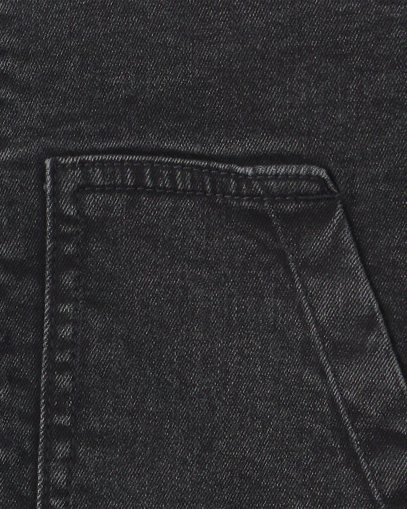 Toddler Boy Utility Barn Jacket - Black