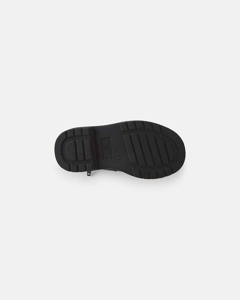 Toddler Boy Ankle Boots - Black