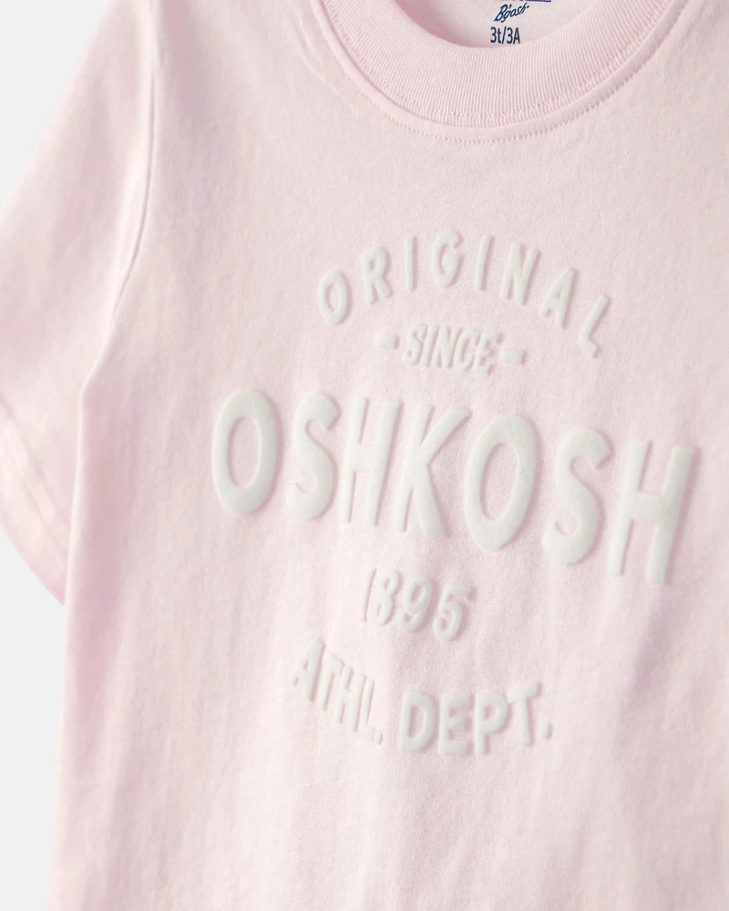 Baby Girl OshKosh Logo Short-Sleeve Graphic Tee - Pink