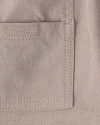 Toddler Boy Woven Pocket Shorts - Taupe