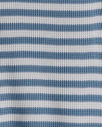 Baby Striped Waffle Knit Pajamas Made with Organic Cotton