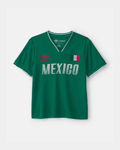 Kid Umbro Mexico Soccer Jersey - Green