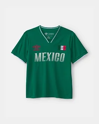 Kid Umbro Mexico Soccer Jersey - Green