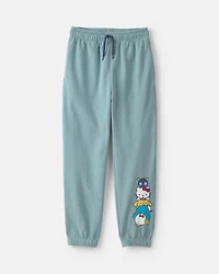 Girls Hello Kitty® Fleece Joggers - Blue