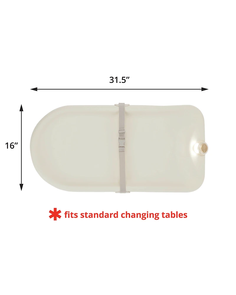Nursery Style Light-Up Changing Pad - Oat