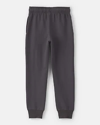 Boys French Terry Joggers - Dark Grey