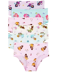 Kid 6-Pack Disney Princesses Brief Stretch Cotton Undies
