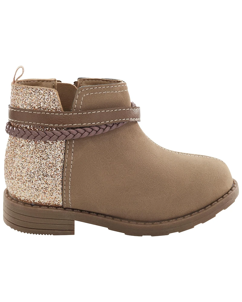 Toddler Glitter Chelsea Boots