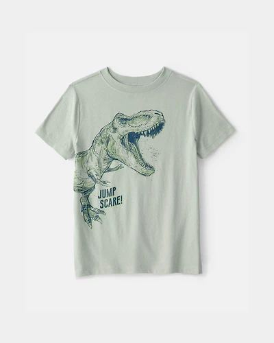 Boys Dinosaur Graphic Tee - Green